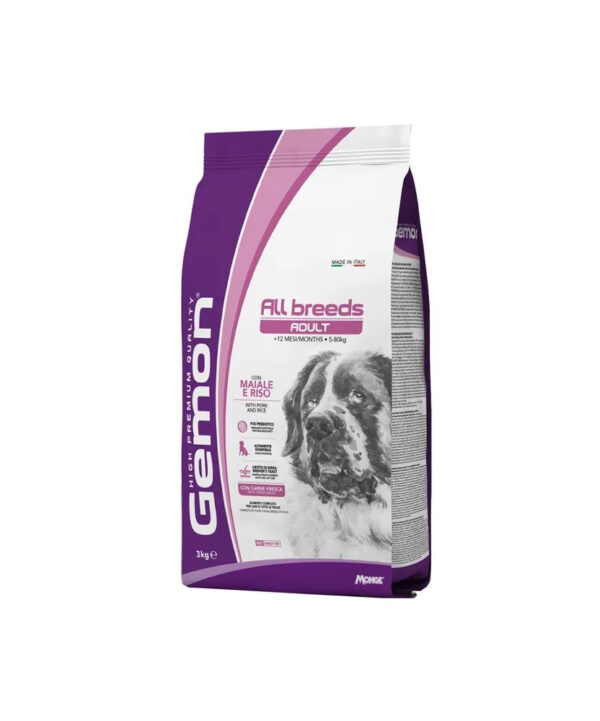 MONGE Gemon all breeds adult vari gusti da 3 kg